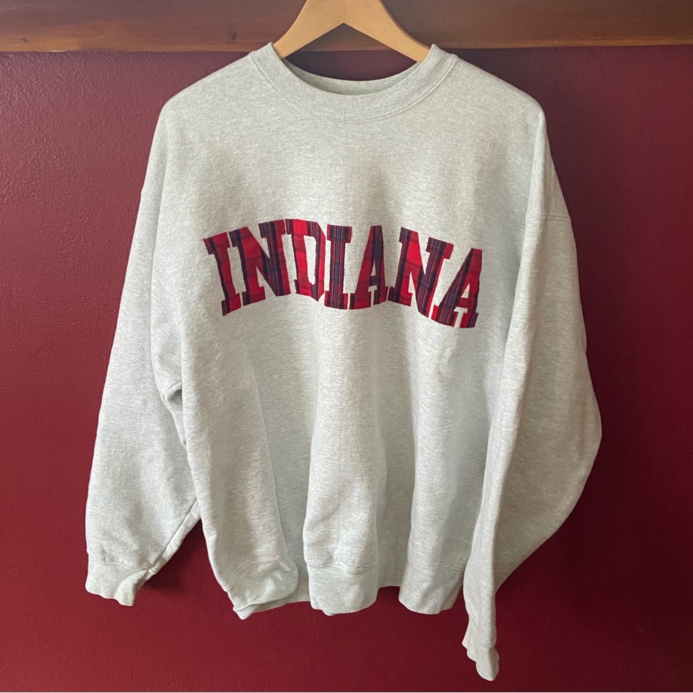 Vintage Indiana University Crewneck Sweatshirt